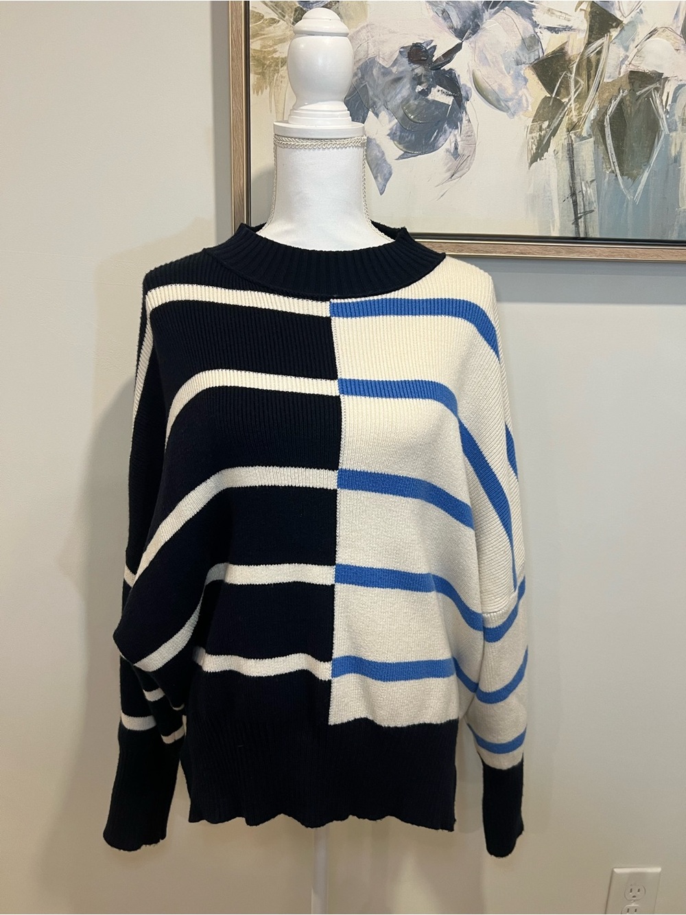 Altar’d State Cassi Mixed Stripe Sweater